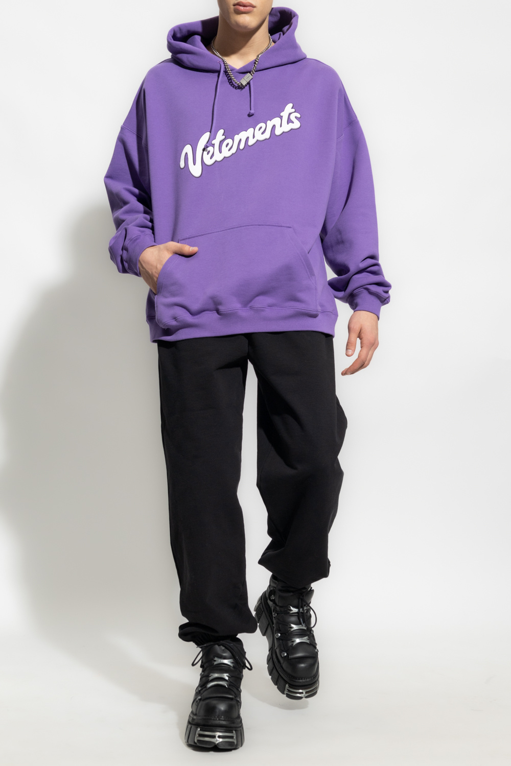 Vetements purple sale hoodie